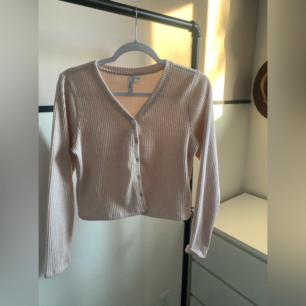 ONLY button up sweater